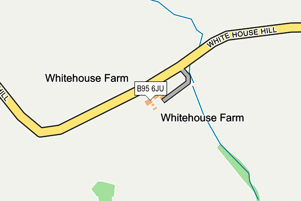 B95 6JU map - OS OpenMap – Local (Ordnance Survey) B95 6JU map - OS OpenMap – Local (Ordnance Survey)
