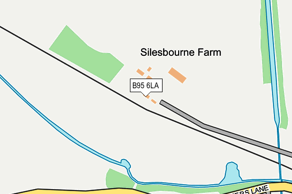 B95 6LA map - OS OpenMap – Local (Ordnance Survey) B95 6LA map - OS OpenMap – Local (Ordnance Survey)