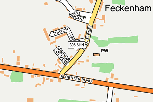 B96 6HN map - OS OpenMap – Local (Ordnance Survey) B96 6HN map - OS OpenMap – Local (Ordnance Survey)
