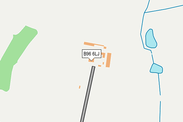 B96 6LJ map - OS OpenMap – Local (Ordnance Survey) B96 6LJ map - OS OpenMap – Local (Ordnance Survey)