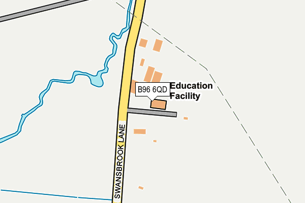 B96 6QD map - OS OpenMap – Local (Ordnance Survey) B96 6QD map - OS OpenMap – Local (Ordnance Survey)