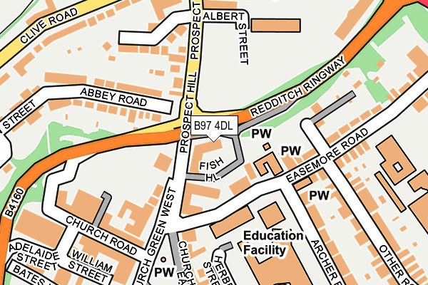 B97 4DL map - OS OpenMap – Local (Ordnance Survey) B97 4DL map - OS OpenMap – Local (Ordnance Survey)