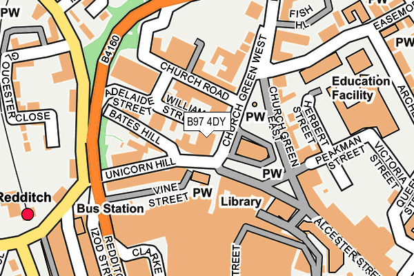 B97 4DY map - OS OpenMap – Local (Ordnance Survey) B97 4DY map - OS OpenMap – Local (Ordnance Survey)