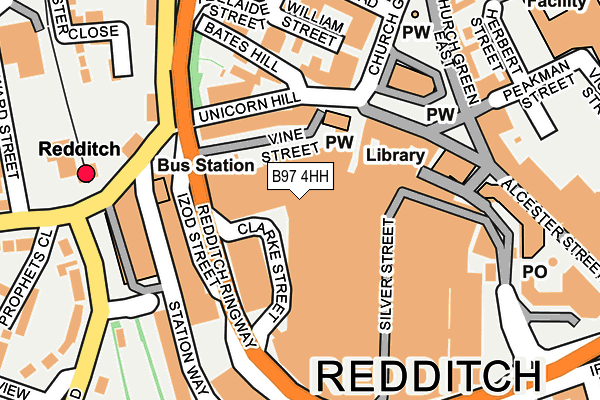 B97 4HH map - OS OpenMap – Local (Ordnance Survey) B97 4HH map - OS OpenMap – Local (Ordnance Survey)