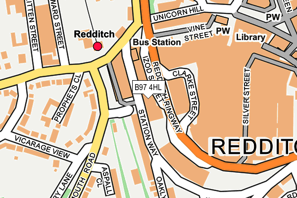B97 4HL map - OS OpenMap – Local (Ordnance Survey) B97 4HL map - OS OpenMap – Local (Ordnance Survey)