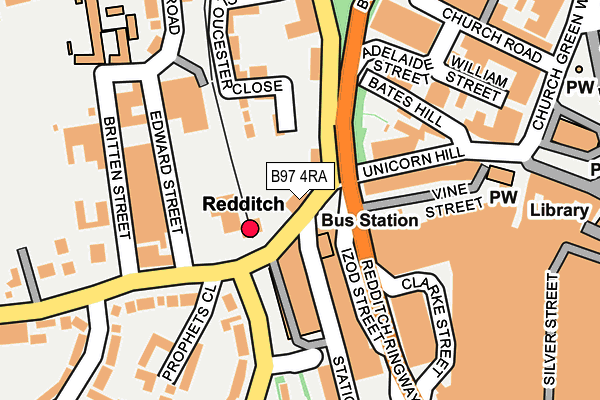 B97 4RA map - OS OpenMap – Local (Ordnance Survey) B97 4RA map - OS OpenMap – Local (Ordnance Survey)