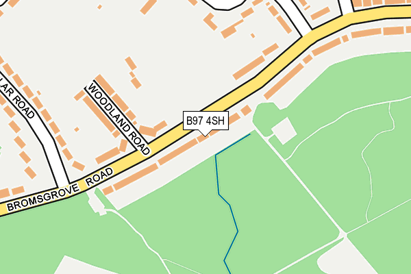 B97 4SH map - OS OpenMap – Local (Ordnance Survey) B97 4SH map - OS OpenMap – Local (Ordnance Survey)