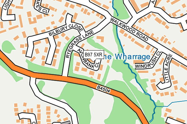 B97 5XR map - OS OpenMap – Local (Ordnance Survey) B97 5XR map - OS OpenMap – Local (Ordnance Survey)