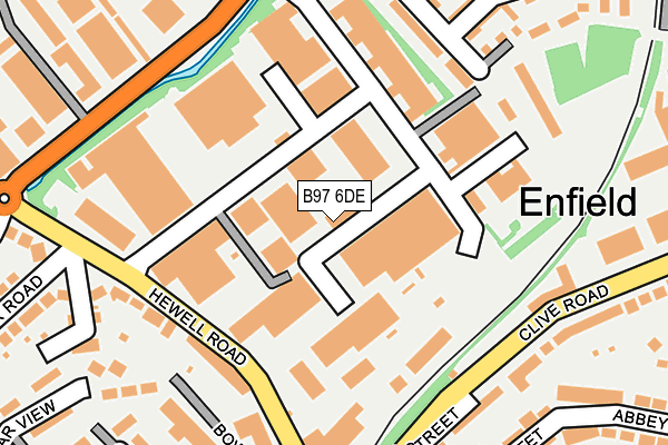 B97 6DE map - OS OpenMap – Local (Ordnance Survey) B97 6DE map - OS OpenMap – Local (Ordnance Survey)