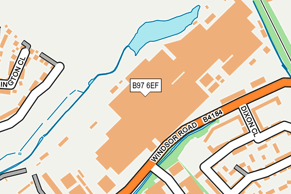 B97 6EF map - OS OpenMap – Local (Ordnance Survey) B97 6EF map - OS OpenMap – Local (Ordnance Survey)
