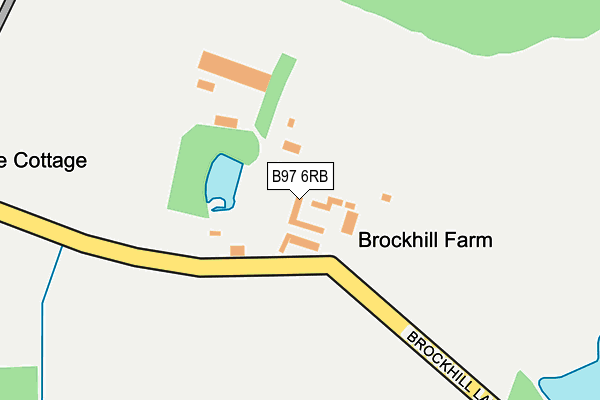 B97 6RB map - OS OpenMap – Local (Ordnance Survey) B97 6RB map - OS OpenMap – Local (Ordnance Survey)