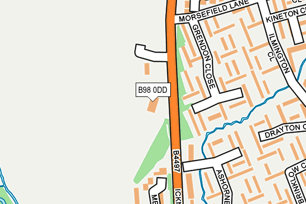 B98 0DD map - OS OpenMap – Local (Ordnance Survey) B98 0DD map - OS OpenMap – Local (Ordnance Survey)