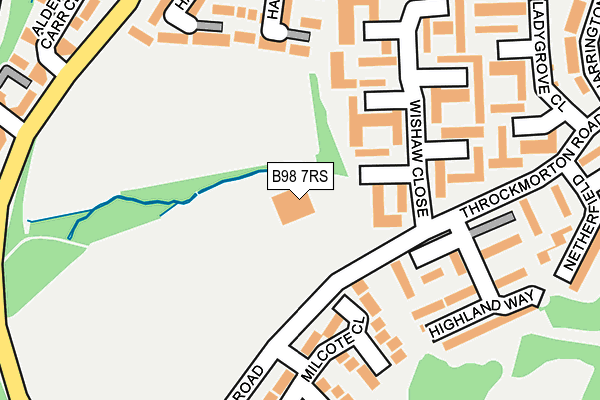 B98 7RS map - OS OpenMap – Local (Ordnance Survey) B98 7RS map - OS OpenMap – Local (Ordnance Survey)