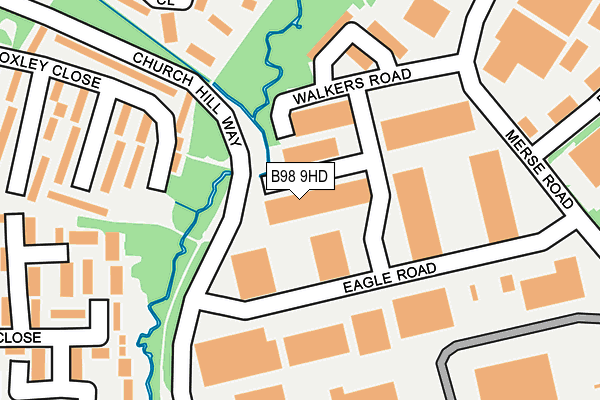 B98 9HD map - OS OpenMap – Local (Ordnance Survey) B98 9HD map - OS OpenMap – Local (Ordnance Survey)