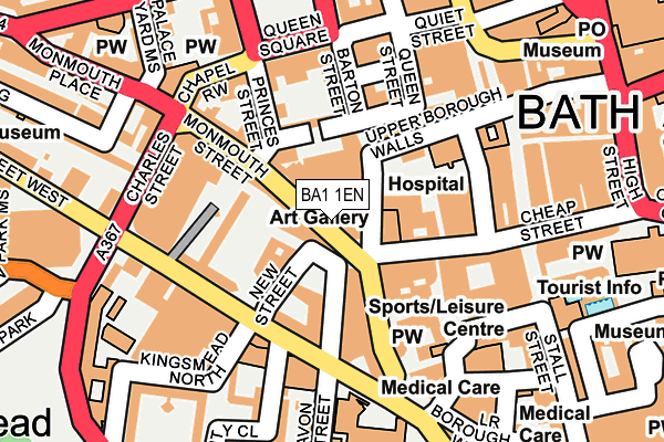 BA1 1EN map - OS OpenMap – Local (Ordnance Survey) BA1 1EN map - OS OpenMap – Local (Ordnance Survey)