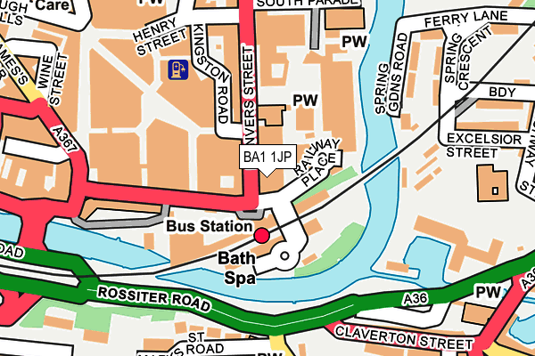 BA1 1JP map - OS OpenMap – Local (Ordnance Survey) BA1 1JP map - OS OpenMap – Local (Ordnance Survey)