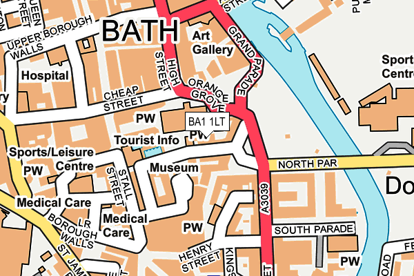 BA1 1LT map - OS OpenMap – Local (Ordnance Survey) BA1 1LT map - OS OpenMap – Local (Ordnance Survey)