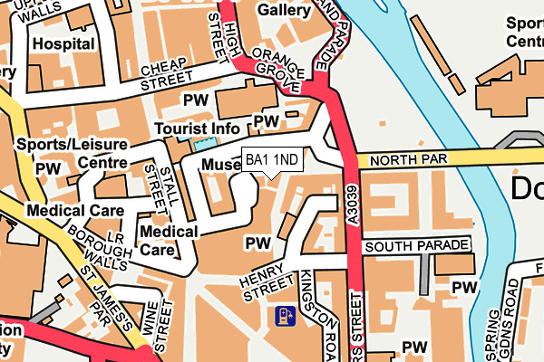 BA1 1ND map - OS OpenMap – Local (Ordnance Survey) BA1 1ND map - OS OpenMap – Local (Ordnance Survey)