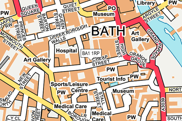 BA1 1RP map - OS OpenMap – Local (Ordnance Survey) BA1 1RP map - OS OpenMap – Local (Ordnance Survey)
