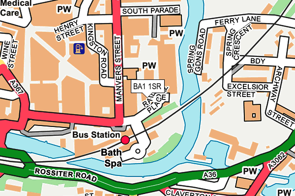BA1 1SR map - OS OpenMap – Local (Ordnance Survey) BA1 1SR map - OS OpenMap – Local (Ordnance Survey)