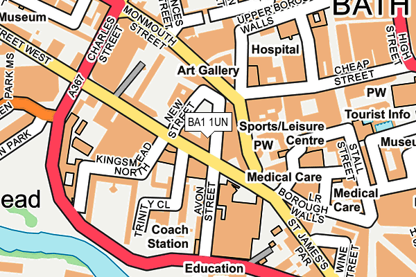 BA1 1UN map - OS OpenMap – Local (Ordnance Survey) BA1 1UN map - OS OpenMap – Local (Ordnance Survey)