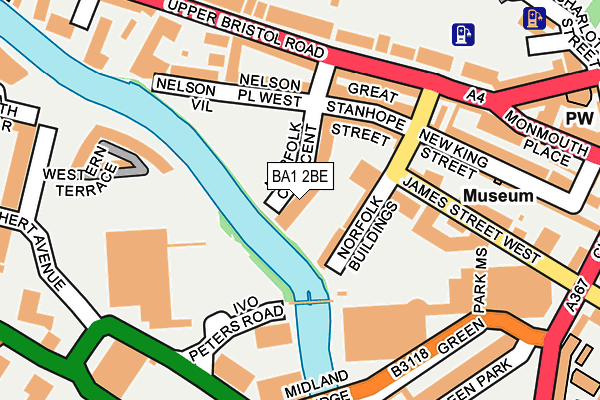 BA1 2BE map - OS OpenMap – Local (Ordnance Survey) BA1 2BE map - OS OpenMap – Local (Ordnance Survey)