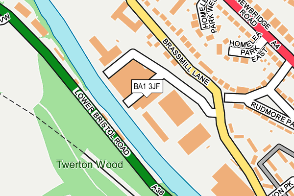BA1 3JF map - OS OpenMap – Local (Ordnance Survey) BA1 3JF map - OS OpenMap – Local (Ordnance Survey)