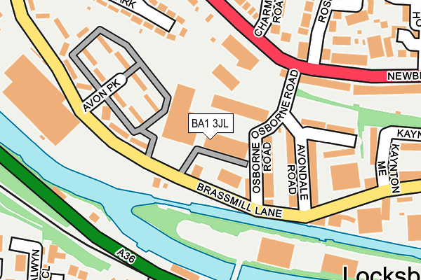 BA1 3JL map - OS OpenMap – Local (Ordnance Survey) BA1 3JL map - OS OpenMap – Local (Ordnance Survey)