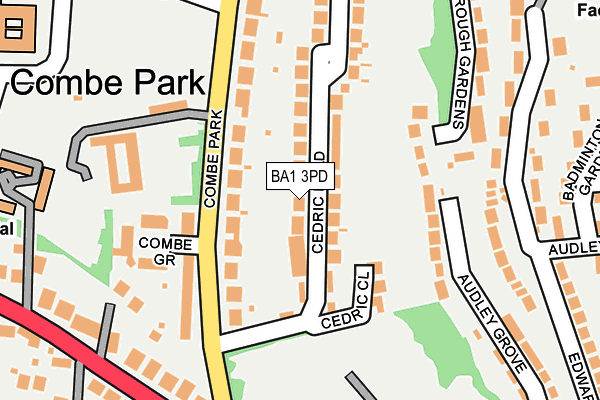 BA1 3PD map - OS OpenMap – Local (Ordnance Survey) BA1 3PD map - OS OpenMap – Local (Ordnance Survey)