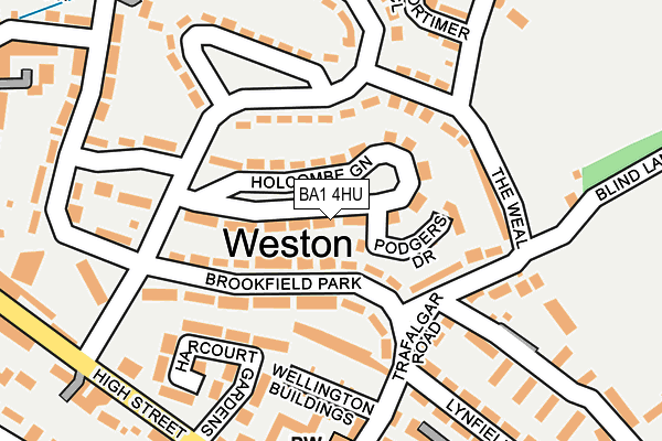 BA1 4HU map - OS OpenMap – Local (Ordnance Survey) BA1 4HU map - OS OpenMap – Local (Ordnance Survey)