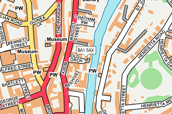 BA1 5AX map - OS OpenMap – Local (Ordnance Survey) BA1 5AX map - OS OpenMap – Local (Ordnance Survey)