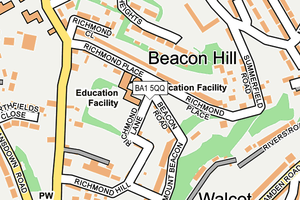 BA1 5QQ map - OS OpenMap – Local (Ordnance Survey) BA1 5QQ map - OS OpenMap – Local (Ordnance Survey)