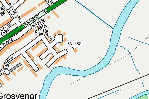BA1 6BG map - OS OpenMap – Local (Ordnance Survey) BA1 6BG map - OS OpenMap – Local (Ordnance Survey)