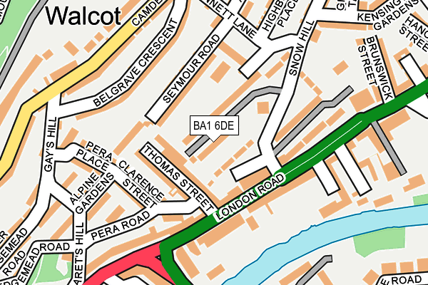 BA1 6DE map - OS OpenMap – Local (Ordnance Survey) BA1 6DE map - OS OpenMap – Local (Ordnance Survey)