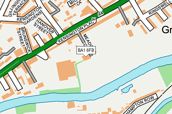 BA1 6FB map - OS OpenMap – Local (Ordnance Survey) BA1 6FB map - OS OpenMap – Local (Ordnance Survey)