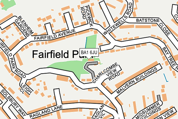 BA1 6JU map - OS OpenMap – Local (Ordnance Survey) BA1 6JU map - OS OpenMap – Local (Ordnance Survey)