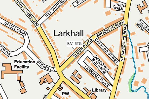 BA1 6TG map - OS OpenMap – Local (Ordnance Survey) BA1 6TG map - OS OpenMap – Local (Ordnance Survey)