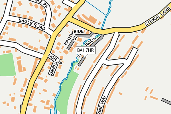 BA1 7HR map - OS OpenMap – Local (Ordnance Survey) BA1 7HR map - OS OpenMap – Local (Ordnance Survey)