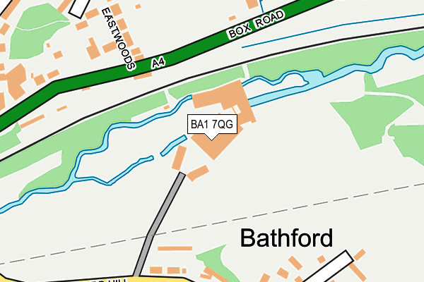 BA1 7QG map - OS OpenMap – Local (Ordnance Survey) BA1 7QG map - OS OpenMap – Local (Ordnance Survey)