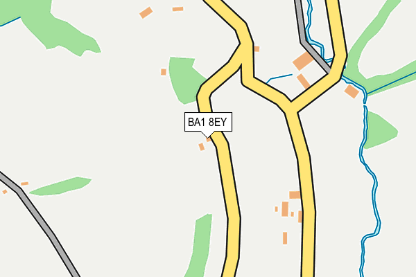 BA1 8EY map - OS OpenMap – Local (Ordnance Survey) BA1 8EY map - OS OpenMap – Local (Ordnance Survey)
