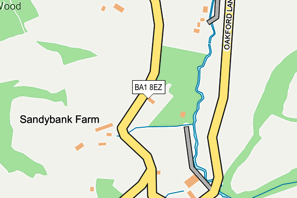 BA1 8EZ map - OS OpenMap – Local (Ordnance Survey) BA1 8EZ map - OS OpenMap – Local (Ordnance Survey)