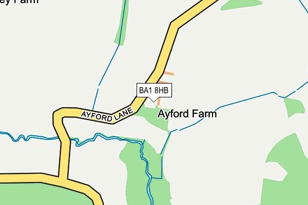 BA1 8HB map - OS OpenMap – Local (Ordnance Survey) BA1 8HB map - OS OpenMap – Local (Ordnance Survey)