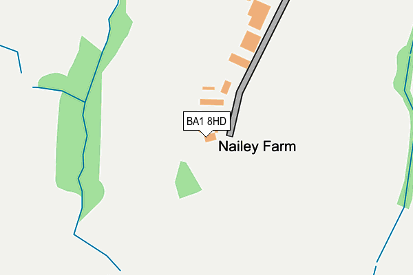 BA1 8HD map - OS OpenMap – Local (Ordnance Survey) BA1 8HD map - OS OpenMap – Local (Ordnance Survey)