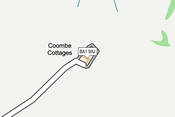 BA1 9AJ map - OS OpenMap – Local (Ordnance Survey) BA1 9AJ map - OS OpenMap – Local (Ordnance Survey)