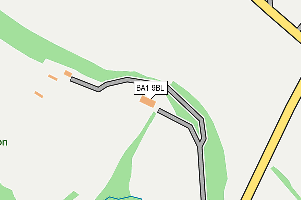 BA1 9BL map - OS OpenMap – Local (Ordnance Survey) BA1 9BL map - OS OpenMap – Local (Ordnance Survey)