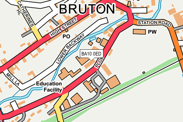 BA10 0ED map - OS OpenMap – Local (Ordnance Survey) BA10 0ED map - OS OpenMap – Local (Ordnance Survey)