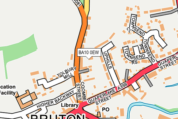 BA10 0EW map - OS OpenMap – Local (Ordnance Survey) BA10 0EW map - OS OpenMap – Local (Ordnance Survey)