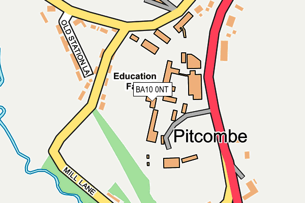 BA10 0NT map - OS OpenMap – Local (Ordnance Survey) BA10 0NT map - OS OpenMap – Local (Ordnance Survey)