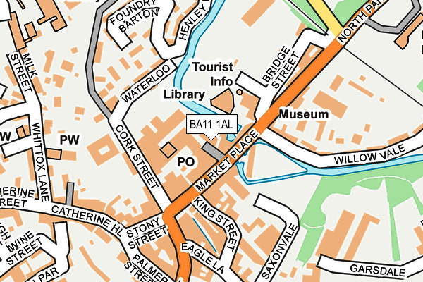 BA11 1AL map - OS OpenMap – Local (Ordnance Survey) BA11 1AL map - OS OpenMap – Local (Ordnance Survey)