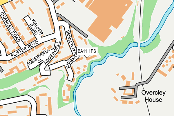 BA11 1FS map - OS OpenMap – Local (Ordnance Survey) BA11 1FS map - OS OpenMap – Local (Ordnance Survey)